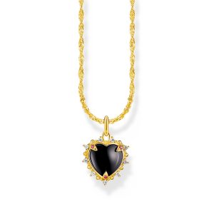Thomas Sabo True Romance Kette mit Herz-Anhänger Heart Romance vergoldet KE2297-995-11 bei Juwelier am Schloss in Schwetzingen Baden-Württemberg