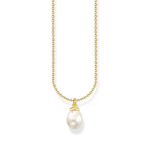 Thomas Sabo True Romance Kette mit Perlen-Anhänger vergoldet KE2238-430-14 bei Juwelier am Schloss in Schwetzingen Baden-Württemberg