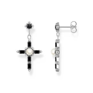 Thomas Sabo True Romance Ohrringe Kreuz Cross Romance schwarz Silber H2312-167-11 bei Juwelier am Schloss in Schwetzingen Baden-Württemberg