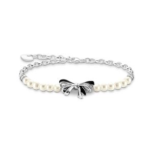 Thomas Sabo True Romance Schleifen-Armband mit Perlen Lovely Romance Silber A2171-167-11 bei Juwelier am Schloss in Schwetzingen Baden-Württemberg