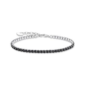 Thomas Sabo True Romance Tennisarmband mit schwarzen Steinen Silber A2167-643-11 bei Juwelier am Schloss in Schwetzingen Baden-Württemberg
