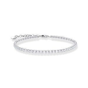 Thomas Sabo True Romance Tennisarmband mit weißen Steinen Silber A2167-051-14 bei Juwelier am Schloss in Schwetzingen Baden-Württemberg