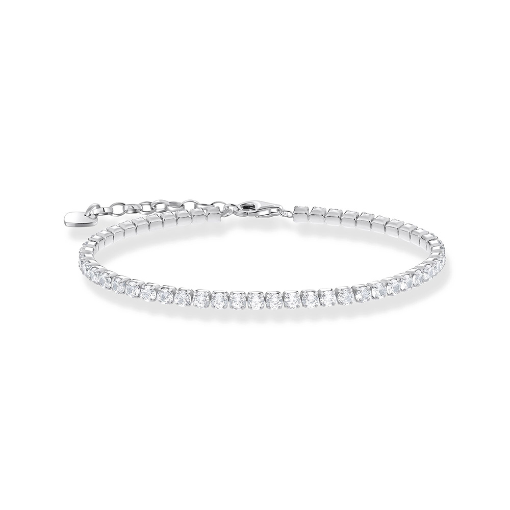 Thomas Sabo True Romance Tennisarmband mit weißen Steinen Silber A2167-051-14 bei Juwelier am Schloss in Schwetzingen Baden-Württemberg
