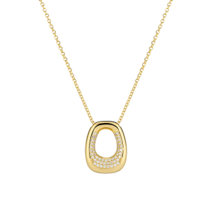 Sif Jakobs Borsa Necklace Borsa SJ-N2620-CZ-YG bei Juwelier am Schloss in Schwetzingen Baden-Württemberg