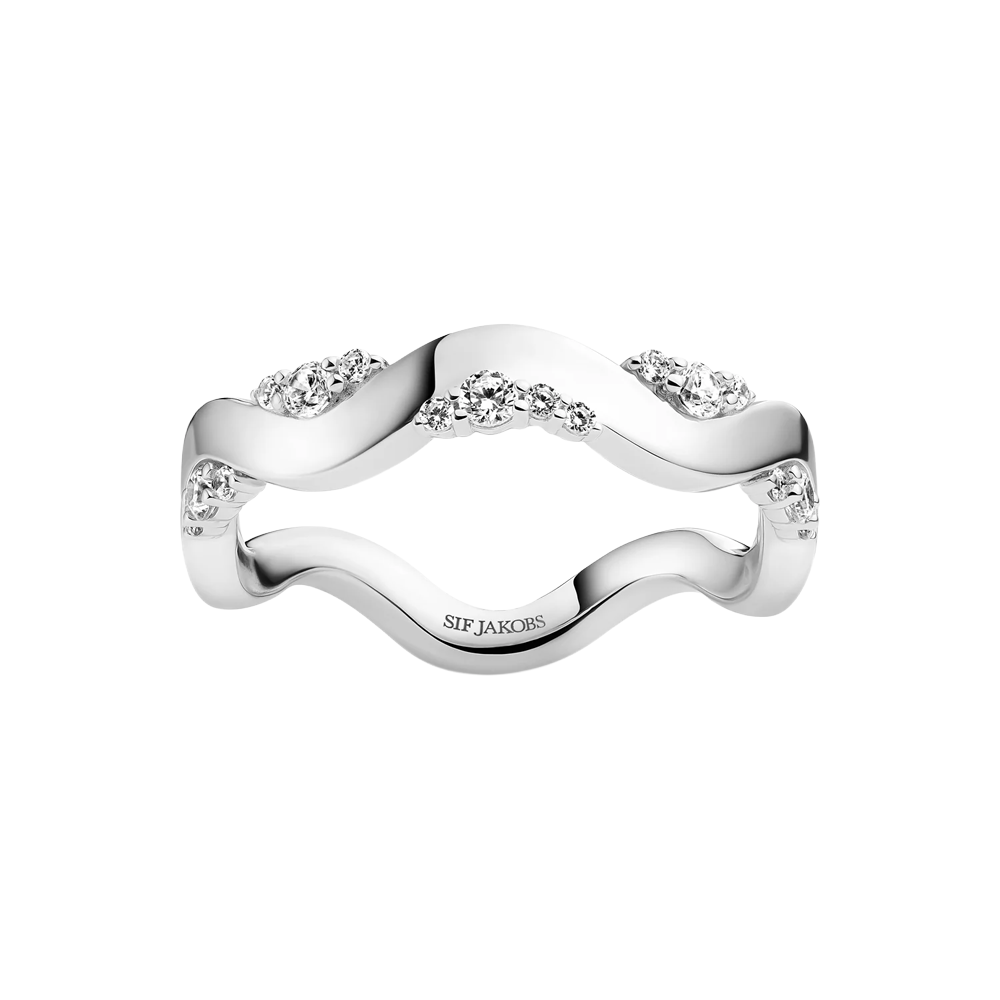 Sif Jakobs Ellera Ring Ellera Waves Altro SJ-R2762-CZ-56 bei Juwelier am Schloss in Schwetzingen Baden-Württemberg