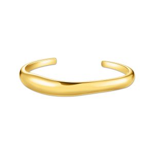 Thomas Sabo Bold Elegance Armreif mit geschwungener Form vergoldet AR116-413-39 bei Juwelier am Schloss in Schwetzingen Baden-Württemberg