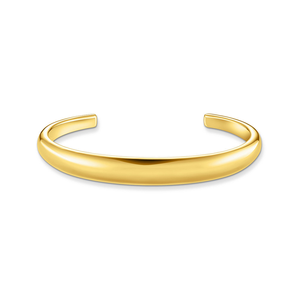 Thomas Sabo Bold Elegance Armreif mit zeitlos-edlem Design vergoldet AR115-413-39 bei Juwelier am Schloss in Schwetzingen Baden-Württemberg