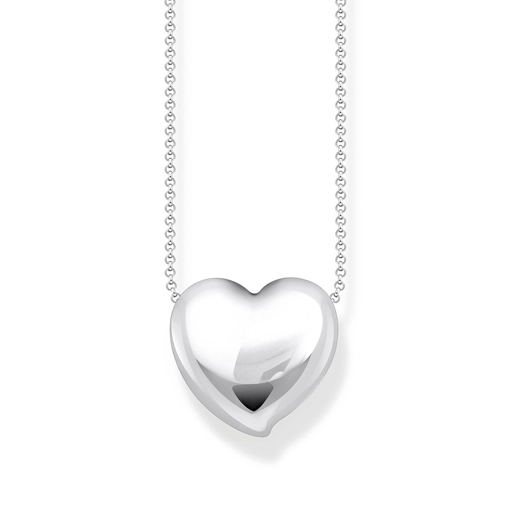 Thomas Sabo Bold Elegance Kette mit Anhänger in Herzform Silber KE2276-001-21 bei Juwelier am Schloss in Schwetzingen Baden-Württemberg