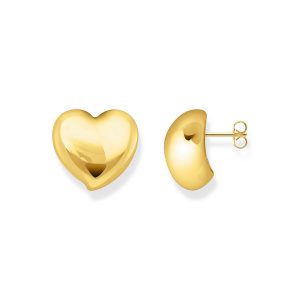 Thomas Sabo Bold Elegance Ohrringe in Herzform vergoldet H2302-413-39 bei Juwelier am Schloss in Schwetzingen Baden-Württemberg