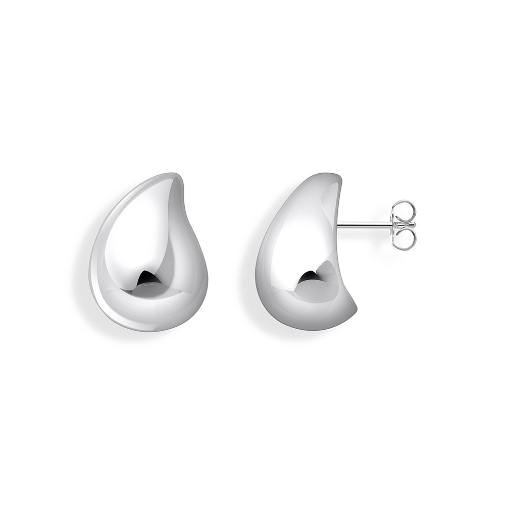 Thomas Sabo Bold Elegance Ohrringe in organischer Tropfenform Silber H2299-001-21 bei Juwelier am Schloss in Schwetzingen Baden-Württemberg