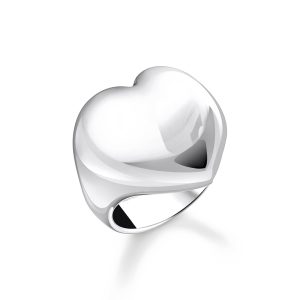 Thomas Sabo Bold Elegance Ring in Herzform Silber TR2471-001-21 bei Juwelier am Schloss in Schwetzingen Baden-Württemberg