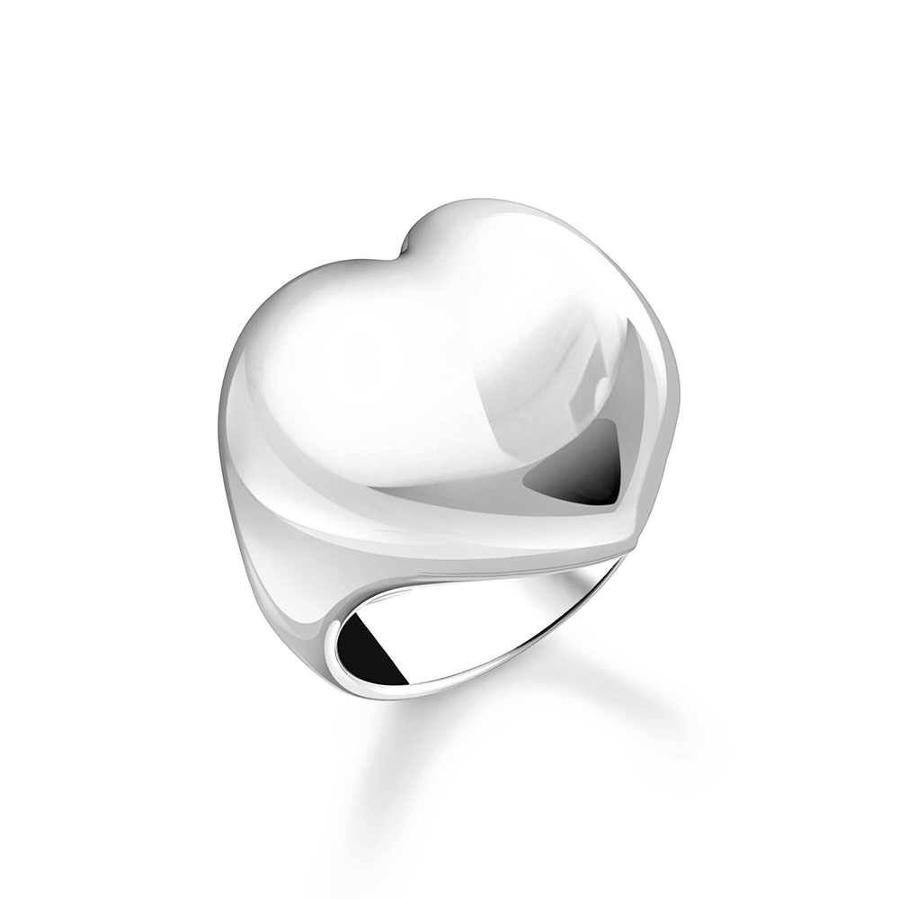 Thomas Sabo Bold Elegance Ring in Herzform Silber TR2471-001-21 bei Juwelier am Schloss in Schwetzingen Baden-Württemberg