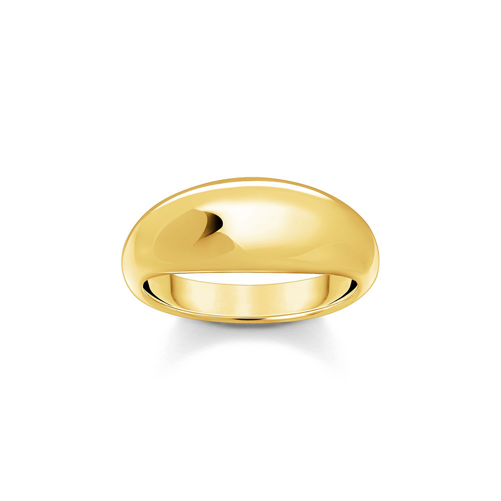 Thomas Sabo Bold Elegance Ring mit zeitlos-edlem Design vergoldet TR2472-413-39 bei Juwelier am Schloss in Schwetzingen Baden-Württemberg
