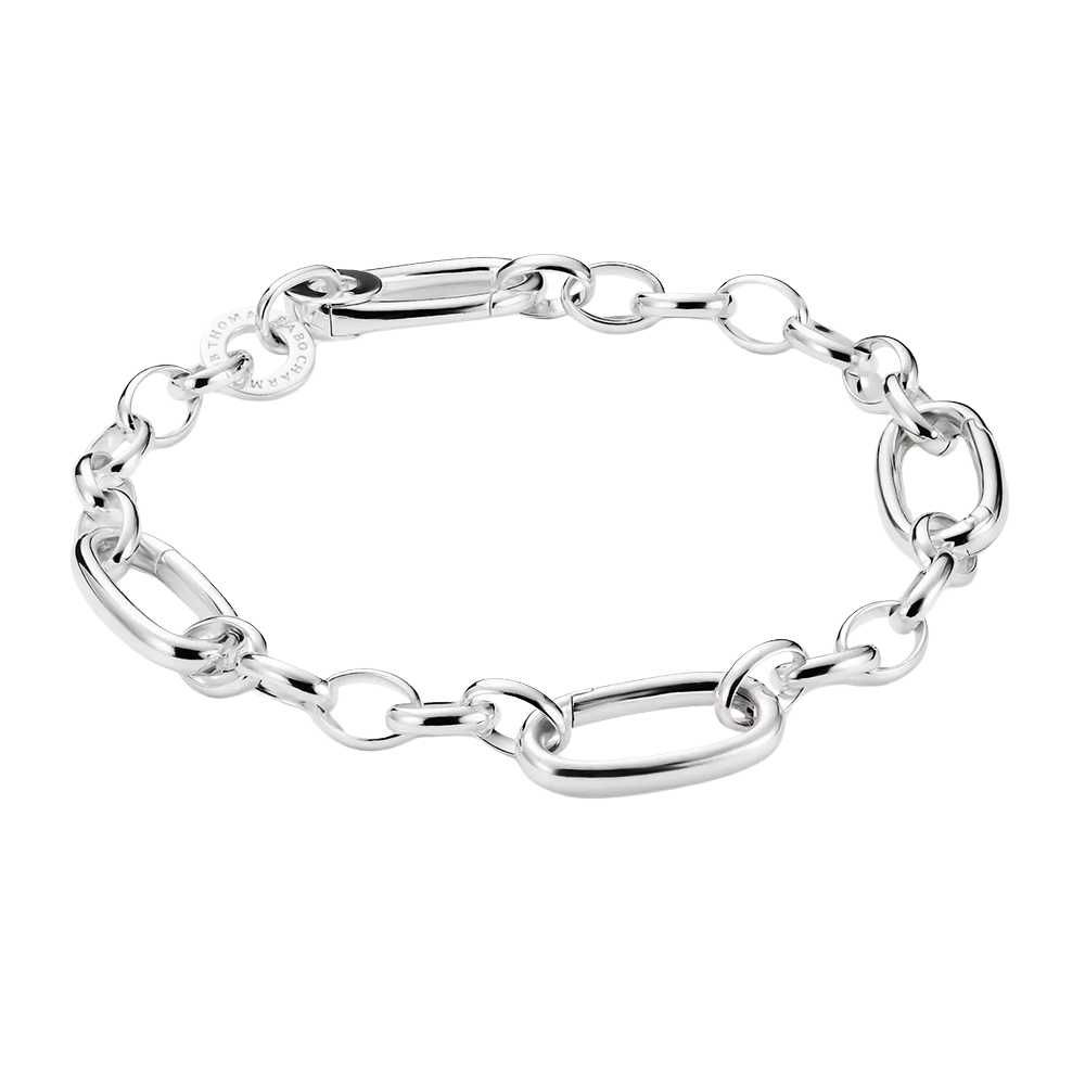 Thomas Sabo Charm Connect Charm-Armband Paperclip mit einem Connect Link Silber C1205-001-21 bei Juwelier am Schloss in Schwetzingen Baden-Württemberg