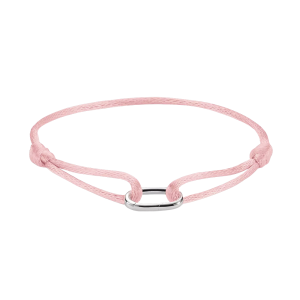 Thomas Sabo Charm Connect Textilarmband pink Connect Silber C1210-001-9 bei Juwelier am Schloss in Schwetzingen Baden-Württemberg