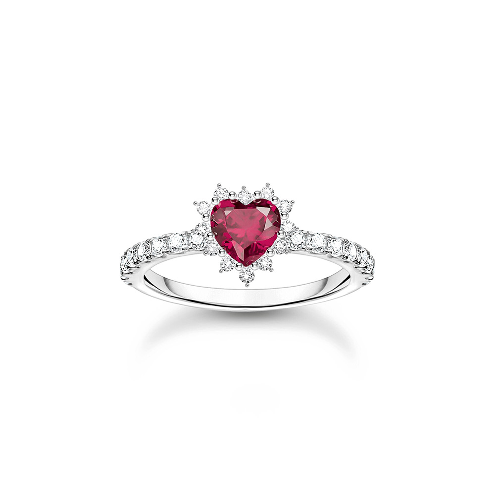 Thomas Sabo True Romance Herz-Ring Romance Silber TR2484-013-10 bei Juwelier am Schloss in Schwetzingen Baden-Württemberg