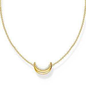 Thomas Sabo True Romance Kette mit Mond-Anhänger Moon Romance vergoldet KE2299-414-14 bei Juwelier am Schloss in Schwetzingen Baden-Württemberg