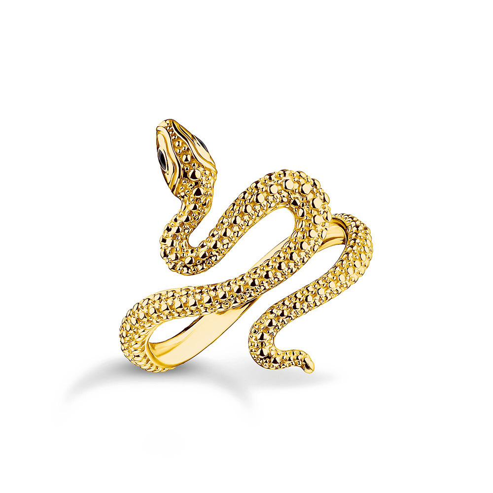 Thomas Sabo True Romance Schlangen-Ring Tempting Romance vergoldet TR2483-427-39 bei Juwelier am Schloss in Schwetzingen Baden-Württemberg
