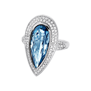 Frank Trautz Ring Bluemoon bei Juwelier am Schloss in Schwetzingen Baden-Württemberg