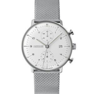 Junghans Junghans Max Bill Max Bill Chronoscope 027/4003.48 bei Juwelier am Schloss in Schwetzingen Baden-Württemberg