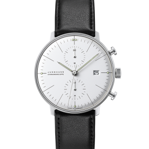 Junghans Junghans Max Bill Max Bill Chronoscope 027/4600.04 bei Juwelier am Schloss in Schwetzingen Baden-Württemberg