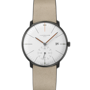 Junghans max Bill max bill MEGA Kleine Sekunde Edition 60 058/4100.02 bei Juwelier am Schloss in Schwetzingen Baden-Württemberg