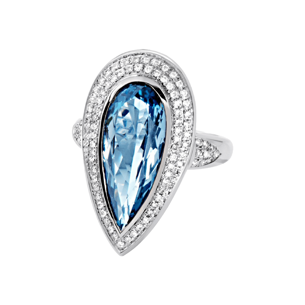 Frank Trautz Ring Bluemoon bei Juwelier am Schloss in Schwetzingen Baden-Württemberg