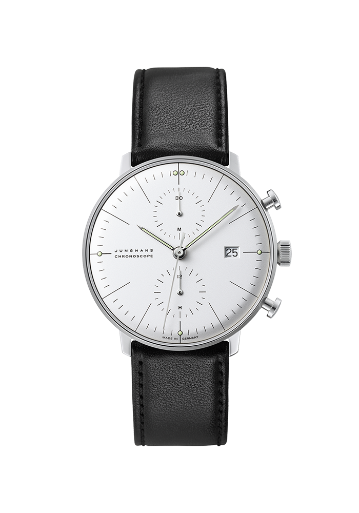 Junghans Junghans Max Bill max bill Chronoscope 027/4600.02 bei Juwelier am Schloss in Schwetzingen Baden-Württemberg