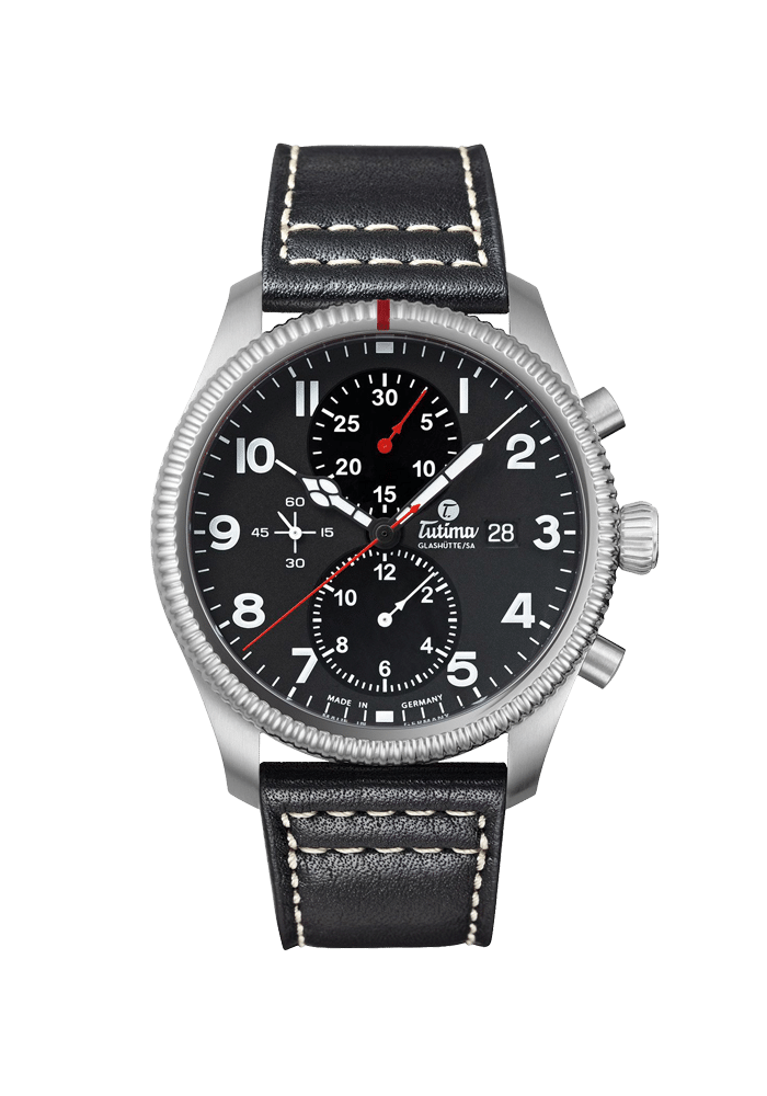 Tutima Grand Flieger Classic Chronograph 6402-01 bei Juwelier am Schloss in Schwetzingen Baden-Württemberg