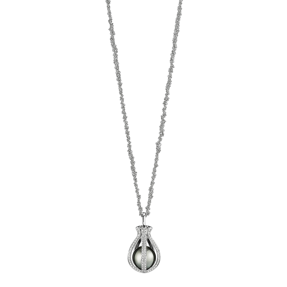 Gellner Metropolitan Wave Collier mit Einhänger 5-24511-01 bei Juwelier am Schloss in Schwetzingen Baden-Württemberg