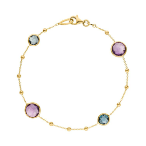 Elaine Firenze Armband mit Amethyst & London Blautopas 223915-1G bei Juwelier am Schloss in Schwetzingen Baden-Württemberg