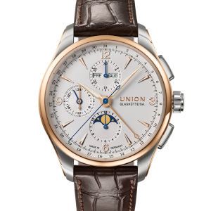 Union Glashütte Belisar Belisar Chronograph Mondphase D907.425.46.017.01 bei Juwelier am Schloss in Schwetzingen Baden-Württemberg