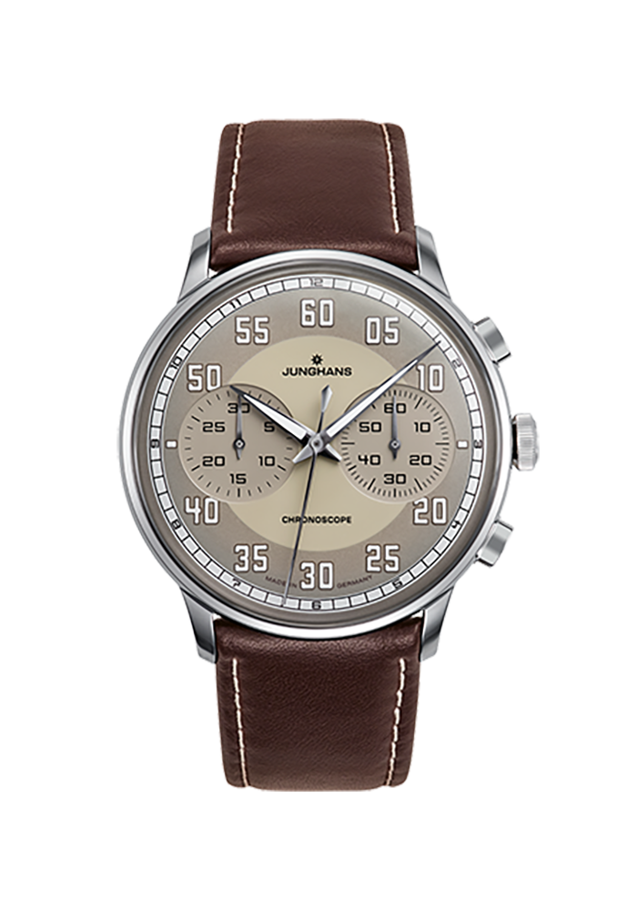 Junghans Junghans Meister Meister Driver Chronoscope 027/3684.02 bei Juwelier am Schloss in Schwetzingen Baden-Württemberg
