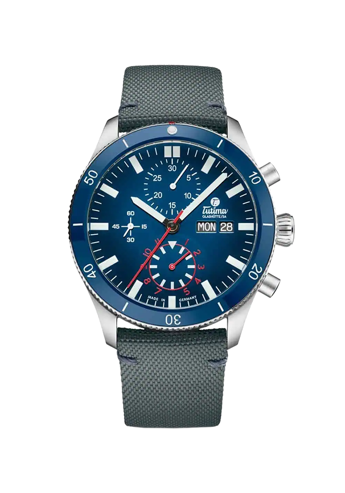 Tutima Grand Flieger Grand Flieger Airport Chronograph 6407-01 6407-01 bei Juwelier am Schloss in Schwetzingen Baden-Württemberg