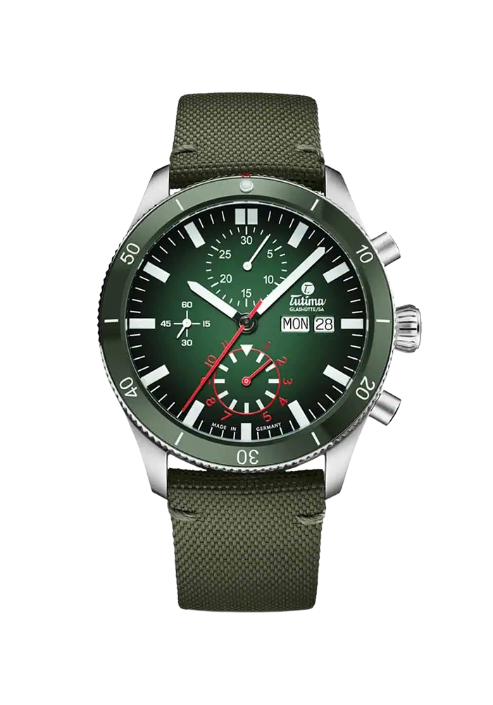 Tutima Grand Flieger Grand Flieger Airport Chronograph 6407-03 6407-03 bei Juwelier am Schloss in Schwetzingen Baden-Württemberg