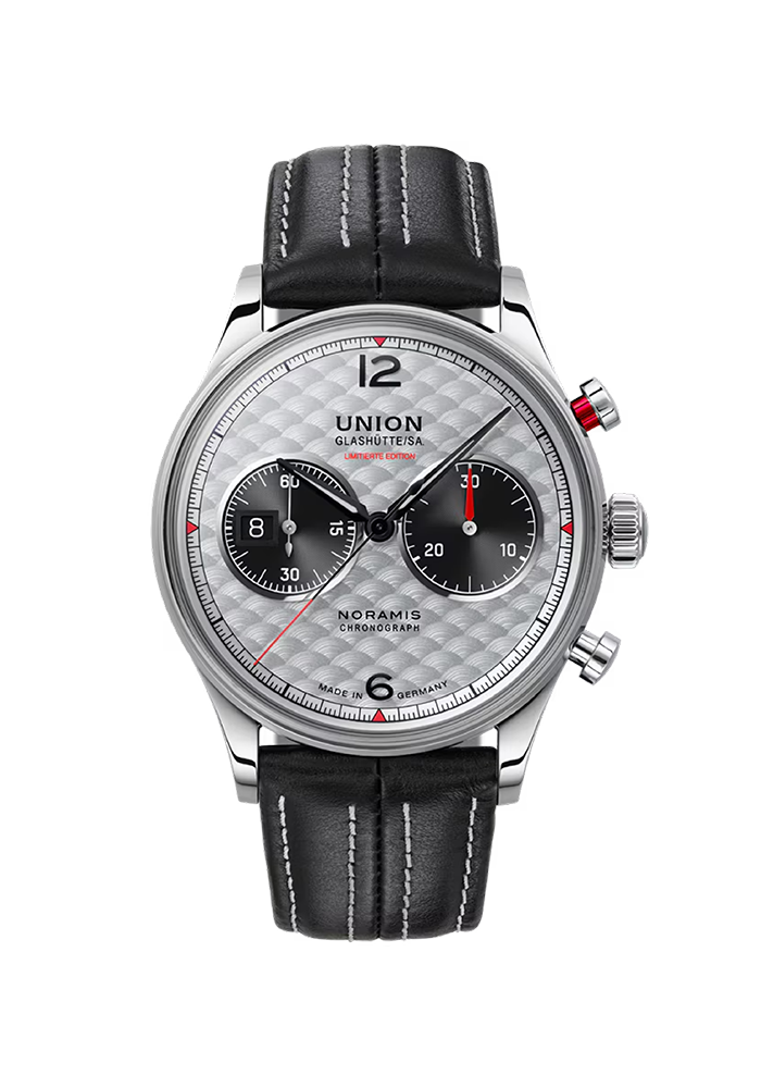 Union Glashütte Noramis Noramis Chronograph Limited Edition Sachsen Classic 2025 D012.427.16.032.09 bei Juwelier am Schloss in Schwetzingen Baden-Württemberg