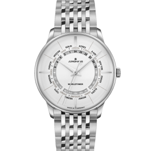 Junghans Junghans Meister Meister Worldtimer 027/3011.45 bei Juwelier am Schloss in Schwetzingen Baden-Württemberg