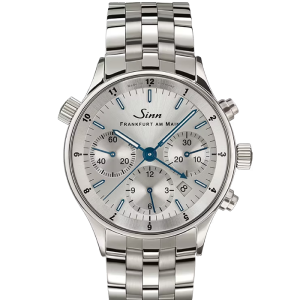 Sinn Frankfurter Finanzplatzuhren Frankfurter Finanzplatzuhr 6000 Jubiläum III 6000 Jubiläum III bei Juwelier am Schloss in Schwetzingen Baden-Württemberg