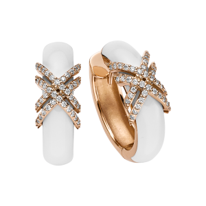 Leo Wittwer Crosses Crosses Creolen 46-0957873-2 bei Juwelier am Schloss in Schwetzingen Baden-Württemberg