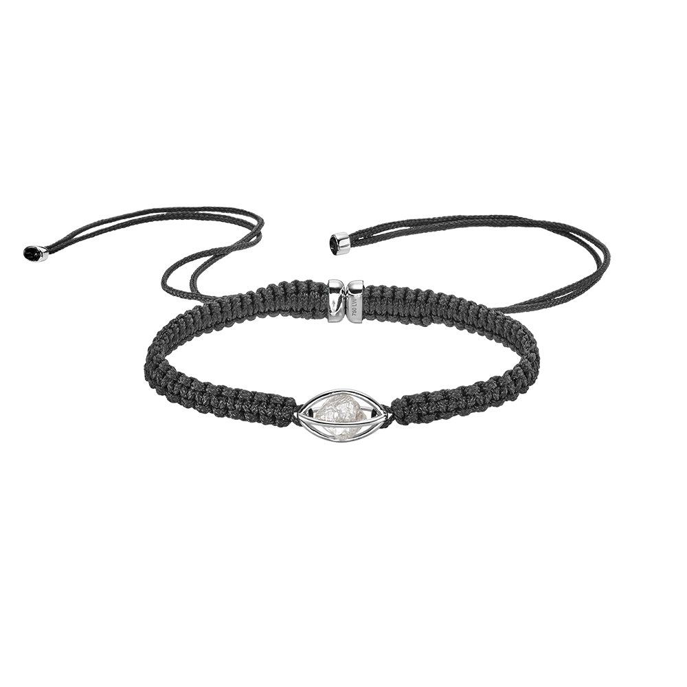 Leo Wittwer Rough Cut® Armband Rough Cut® Macramé 62-1003071-1-w bei Juwelier am Schloss in Schwetzingen Baden-Württemberg