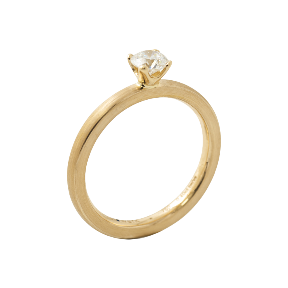 SCHMUCKWERK Alpen Solitairering GT-1424-GG bei Juwelier am Schloss in Schwetzingen Baden-Württemberg