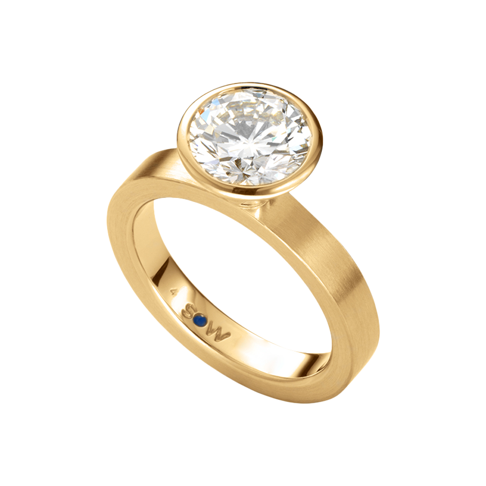 SCHMUCKWERK Alpen Solitairering GT-424-GG bei Juwelier am Schloss in Schwetzingen Baden-Württemberg