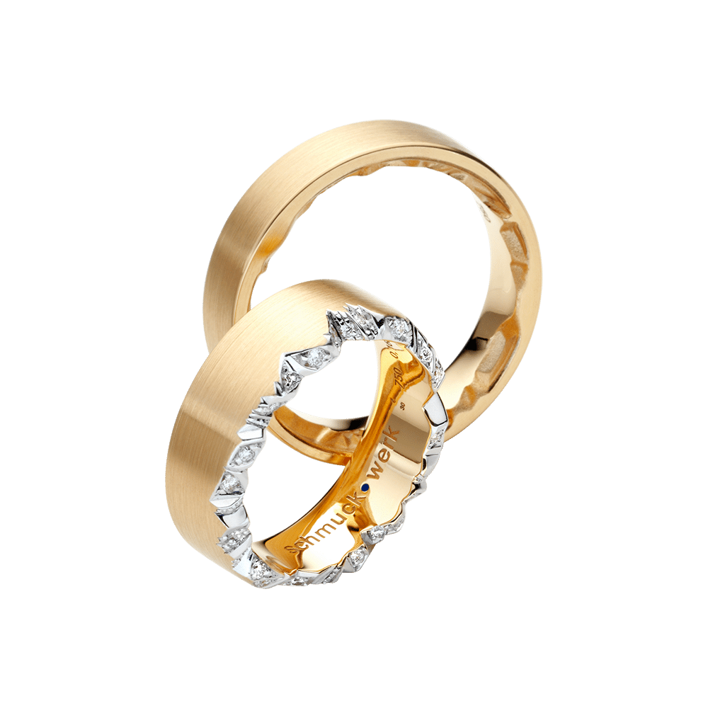 SCHMUCKWERK Alpen Trauringe GT-275-RG, GT-250-RG bei Juwelier am Schloss in Schwetzingen Baden-Württemberg