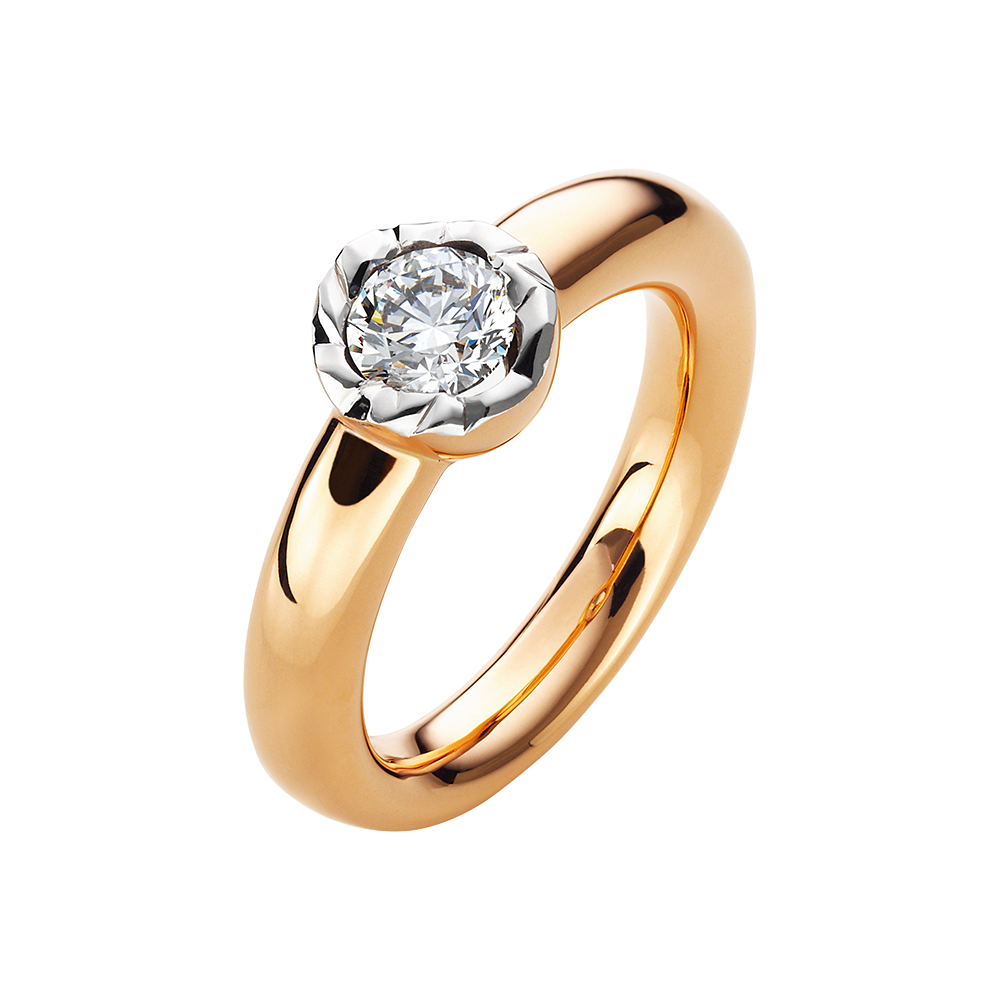 SCHMUCKWERK Alpen Solitaire Ring GR-424-RG bei Juwelier am Schloss in Schwetzingen Baden-Württemberg